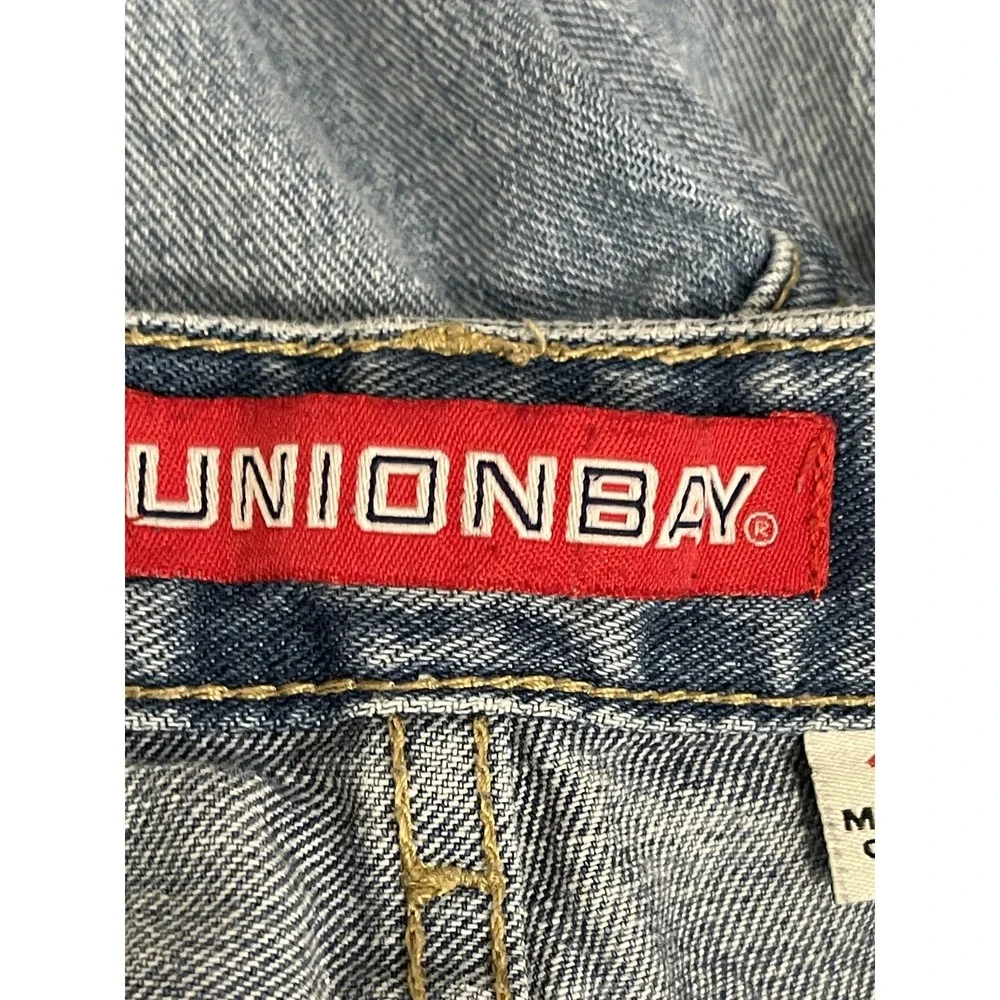 Unionbay Jeans Womens 13 High Rise Tapered Leg Denim Classic Fit Straight‎ Jeans